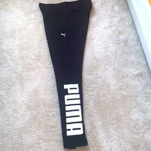 Puma Black Leggings Woman’s Size L